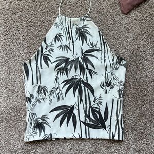 Halter tube top